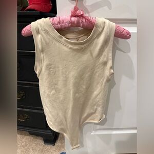 Cream Bodysuit